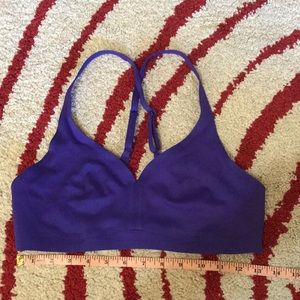 Lululemon bra, size 10, purple